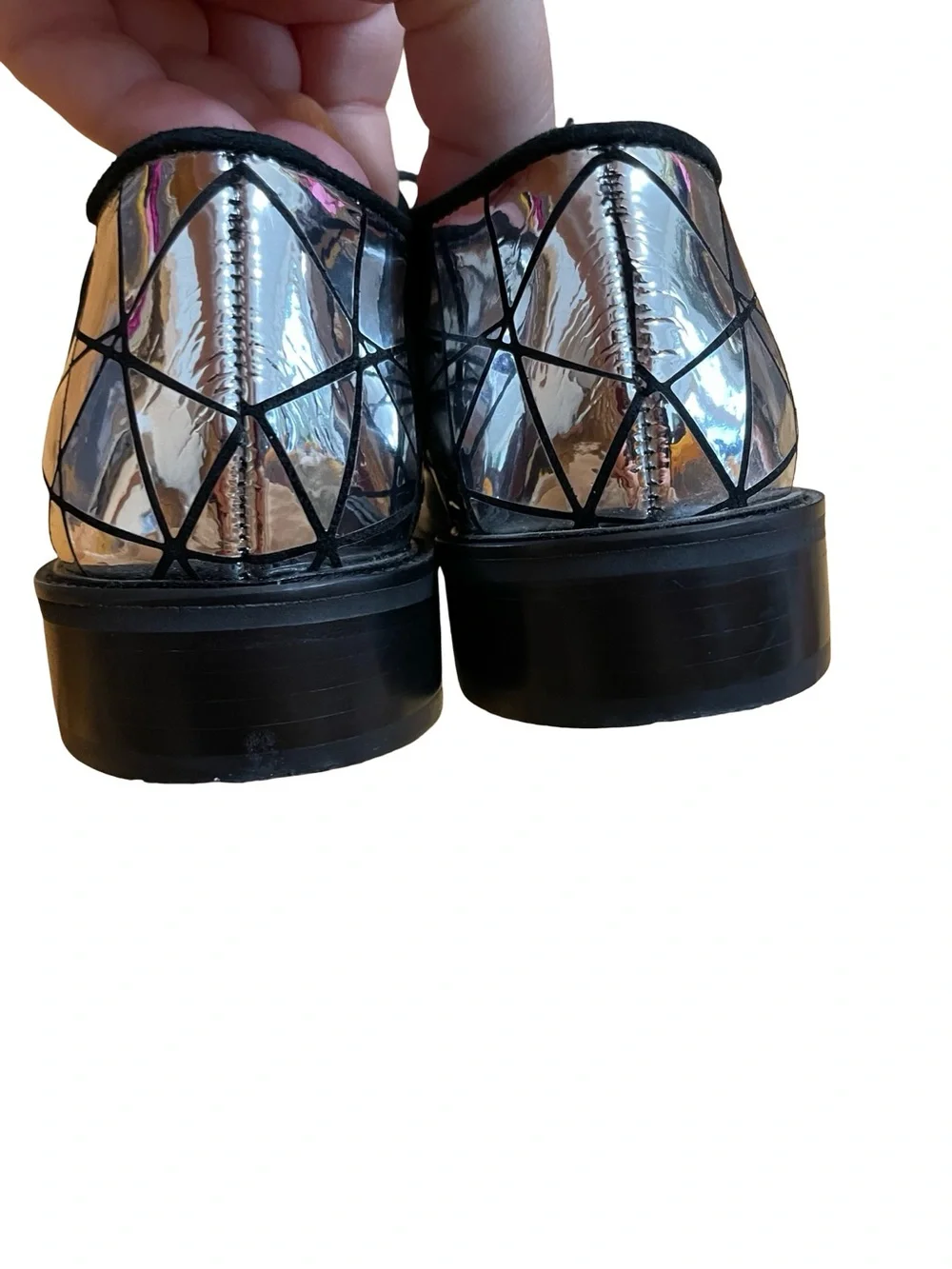 PINKO Mirror Oxford Shoes